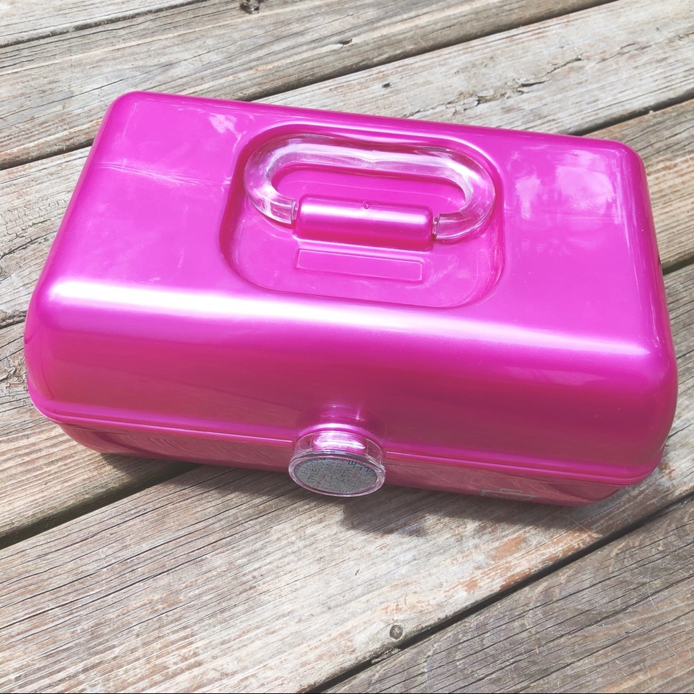 CABOODLES vintage On-the-go-girl makeup case